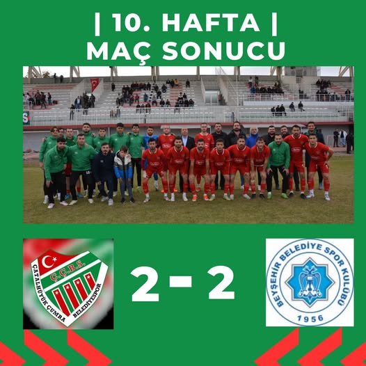 ÇUMRASPOR GALİBİYETİ KAÇIRDI: 2-2