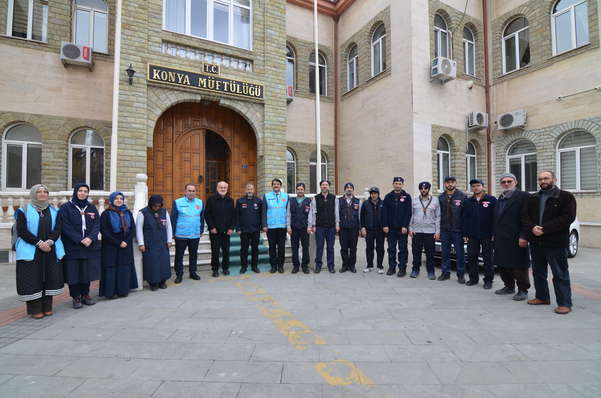 19. Destek Ekibi Uğurlandı