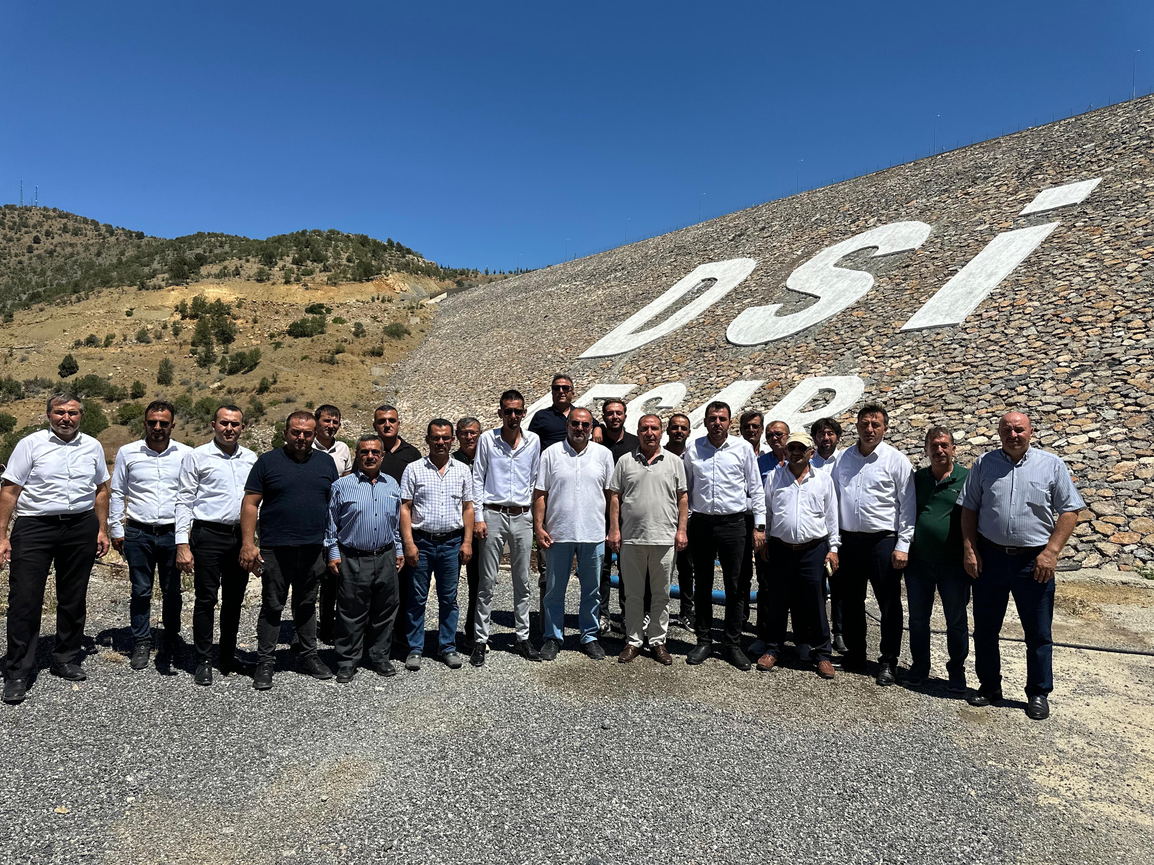 Başkan Aydın;SU MESELESİNİN TAKİPÇİSİ OLACAĞIZ