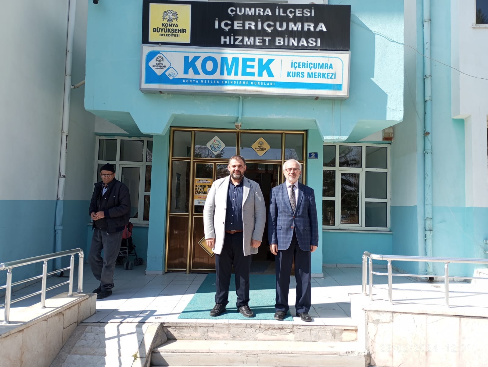 Abay'dan  KOMEK'e Ziyaret