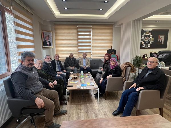 KÜLTÜR VE SANAT TOPLULUĞU'NDAN CANDAN'A TEŞEKKÜR ZİYARETİ