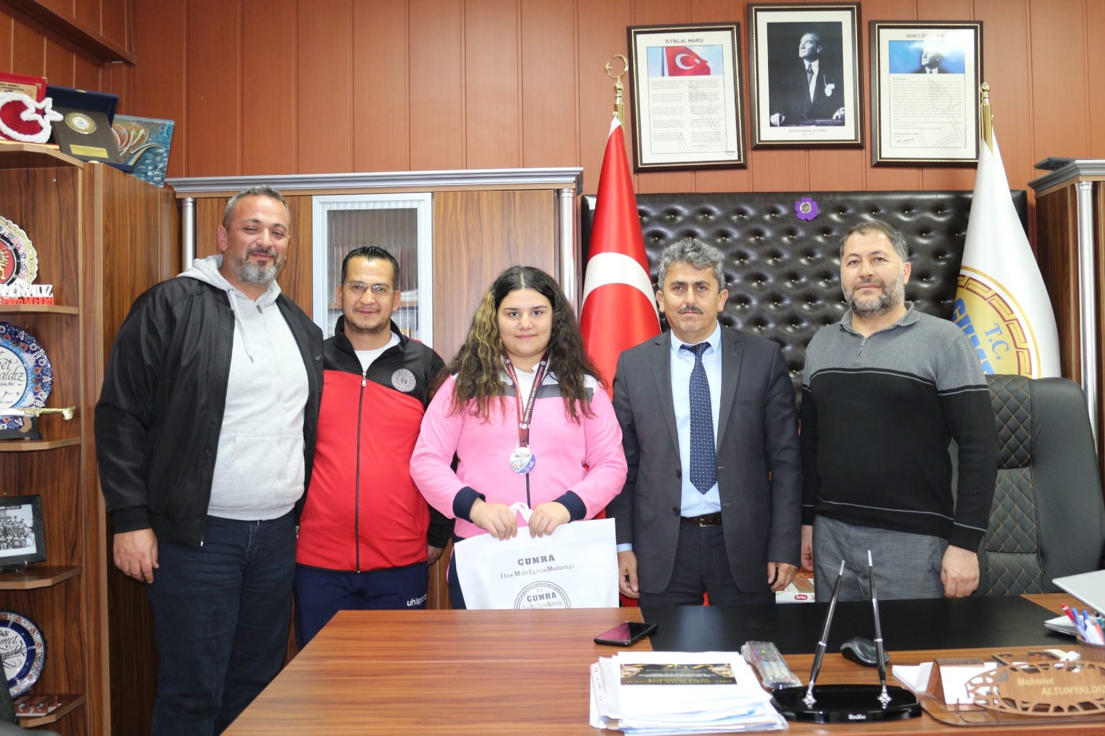 HALTERCİLERDEN , ŞAMPİYONADA  2 DERECE 