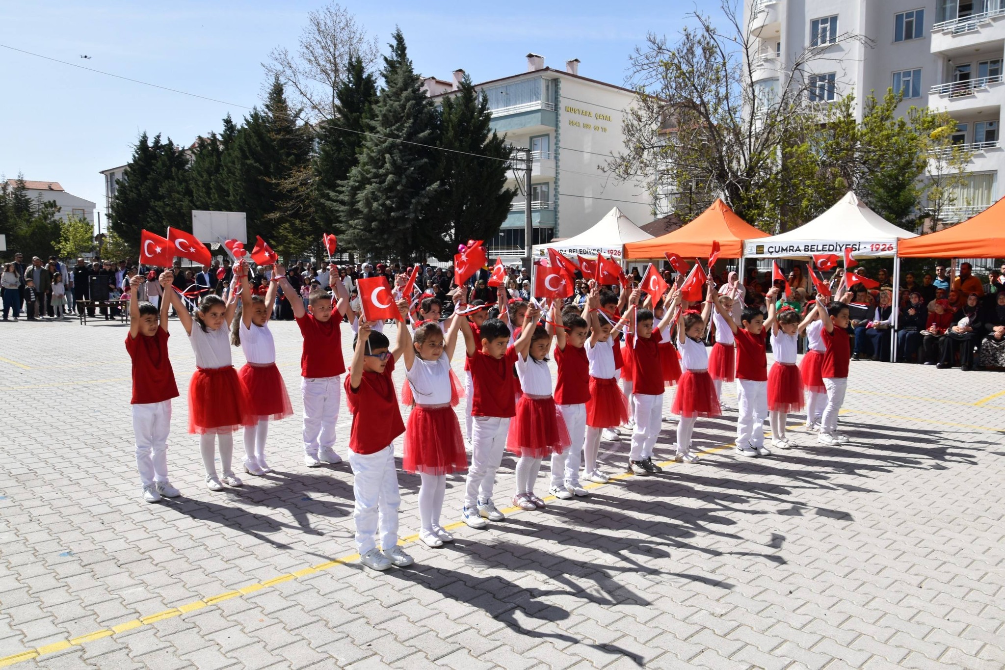 ÇUMRA’DA 23 NİSAN COŞKUSU YAŞANDI