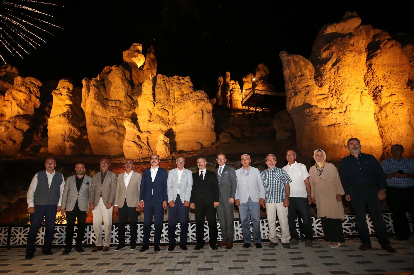 Konya'nın Kapadokyası Kızlar Kayası Törenle Açıldı