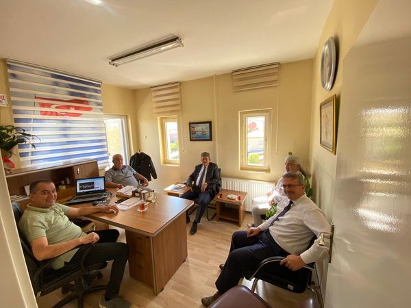 ALTUNYALDIZ, TOPBAŞ'I ZİYARET ETTİ