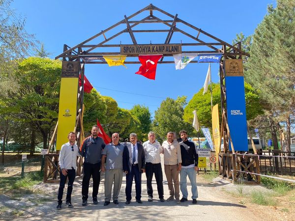 ALTUNYALDIZ, SPOR KONYA KAMP ALANINI ZİYARET ETTİ