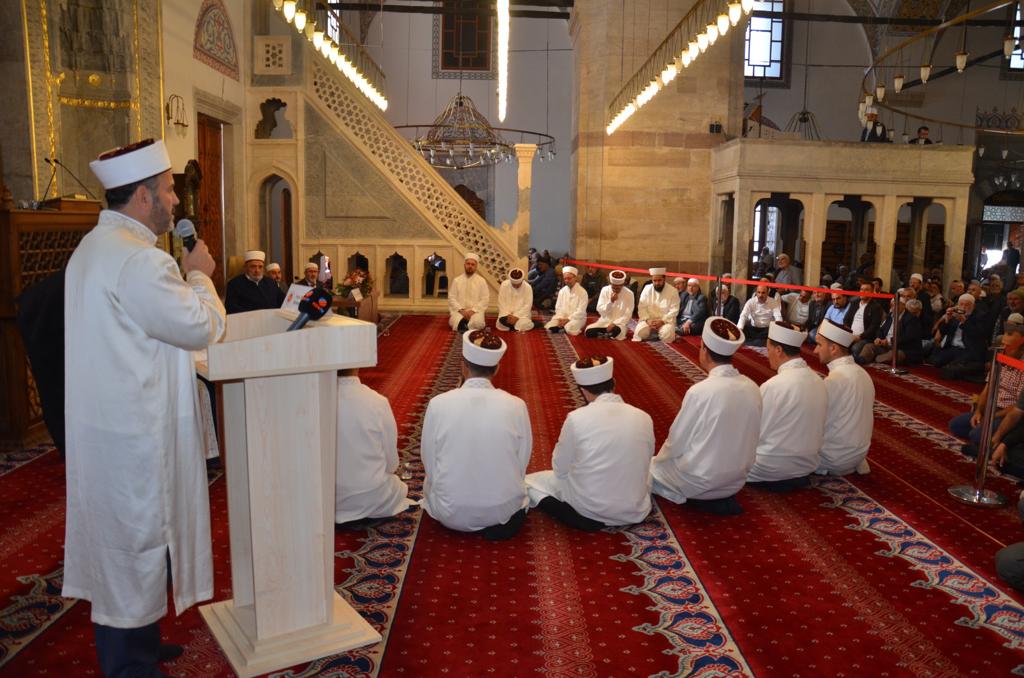 SULTAN SELİM CAMİİ'NDE AŞERE TAKRİB TAYYİBE İCAZET MERASİMİ YAPILDI.