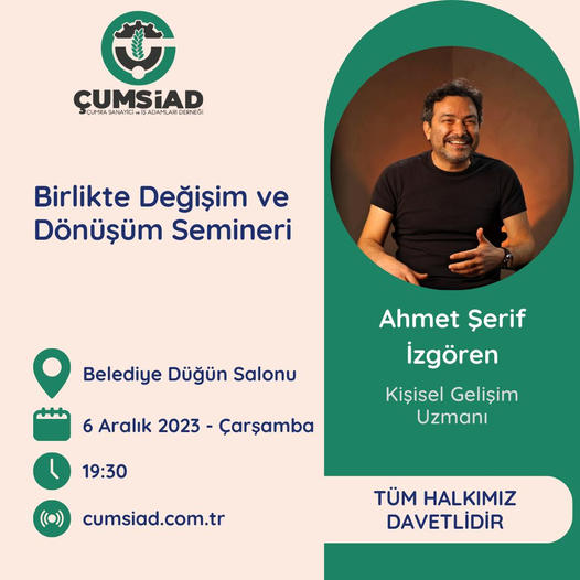 ÇUMRA'da Büyük Buluşma! 