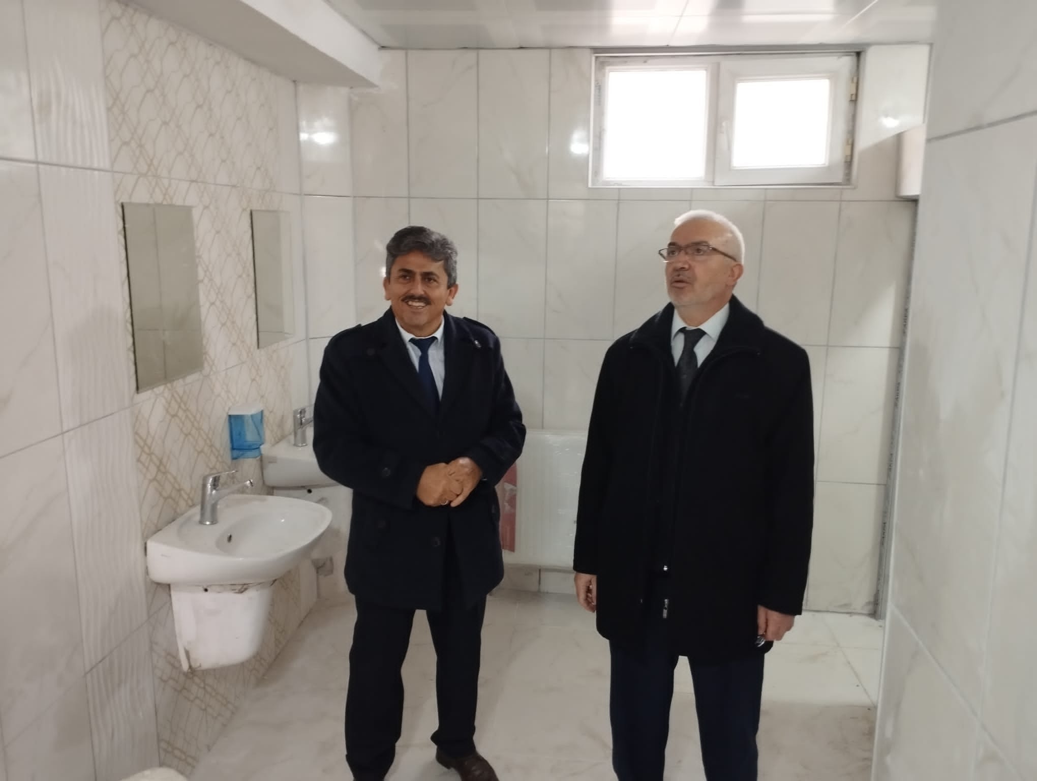 ÇALIŞMALARI YERİNDE İNCELEDİLER