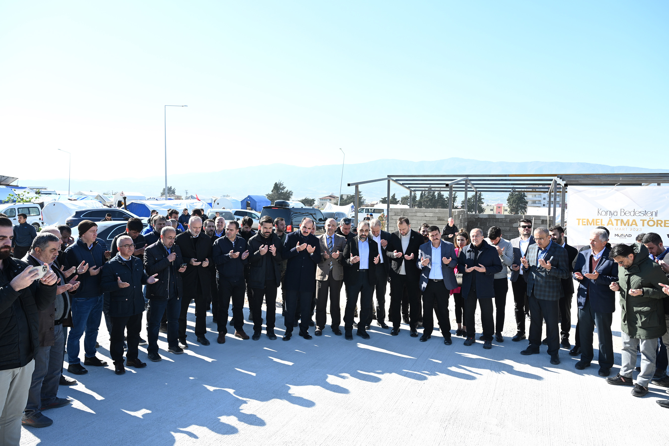 Hatay’da 152 Dükkandan Oluşan Konya Bedesteninin Temeli Atıldı