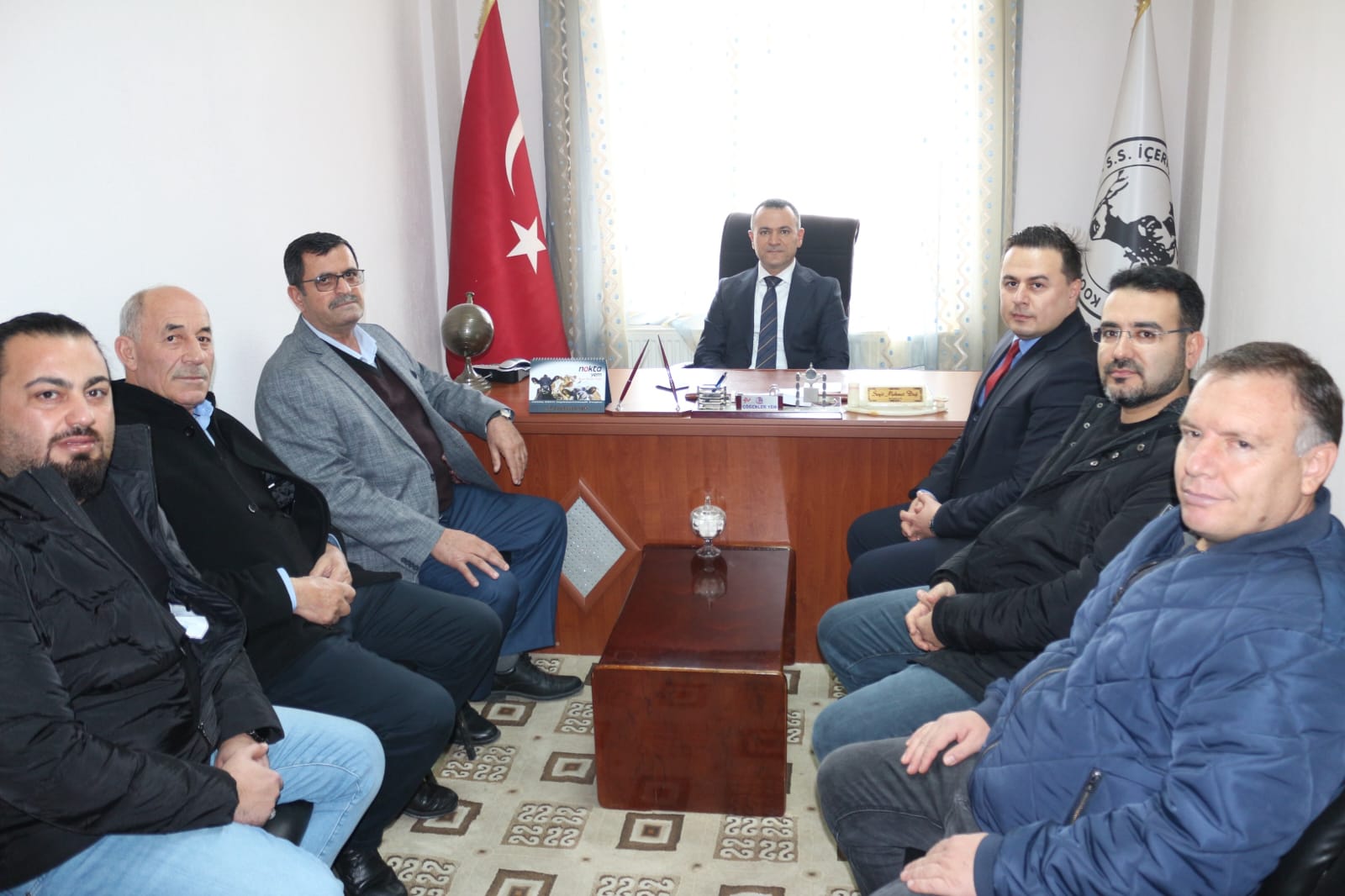 TÜRKMAN KOOPERATİFLERİ ZİYARET ETTİ