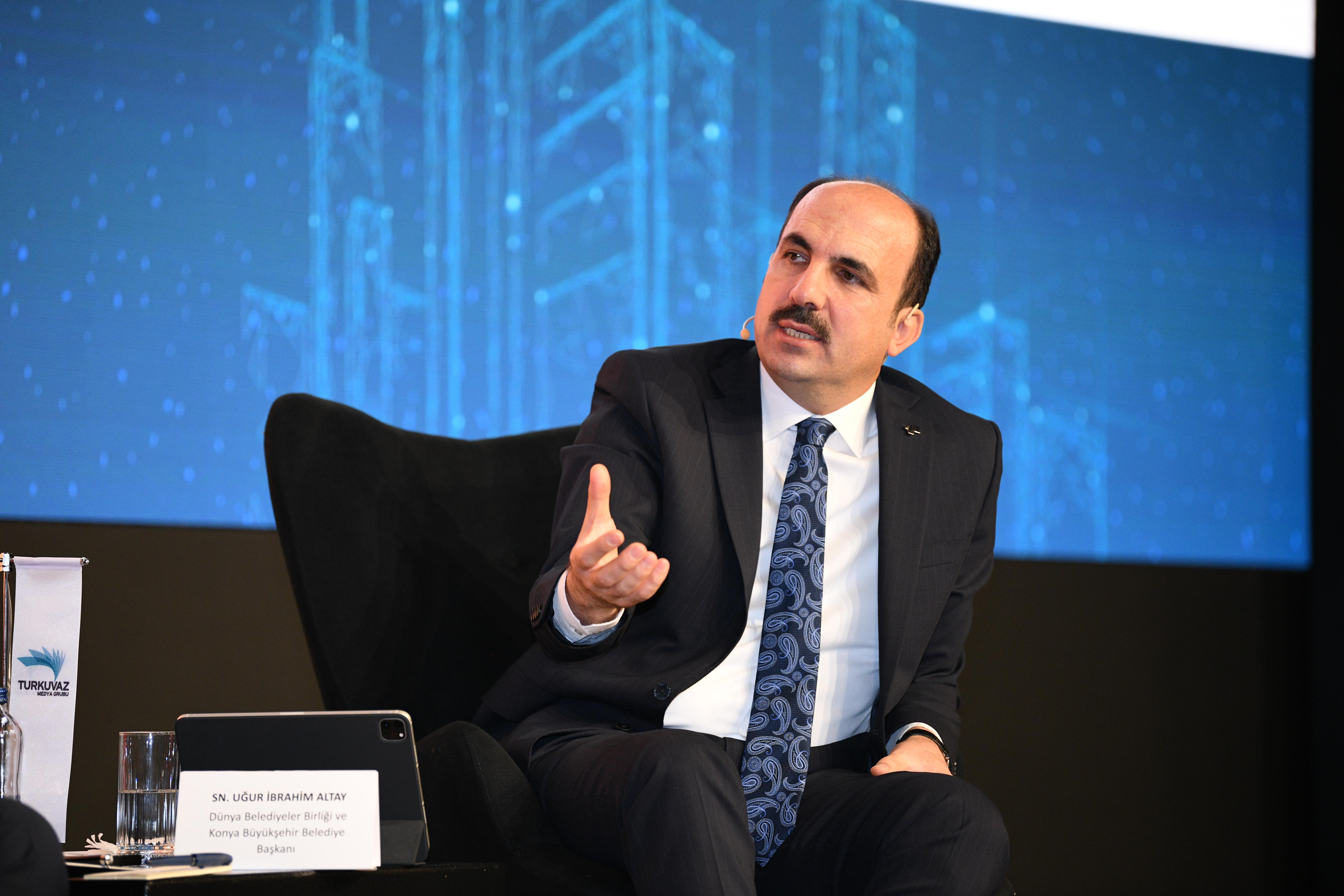 BAŞKAN ALTAY: “KONYA, HERKESİN GIPTA ETTİĞİ BİR ŞEHRE DÖNÜŞTÜ”