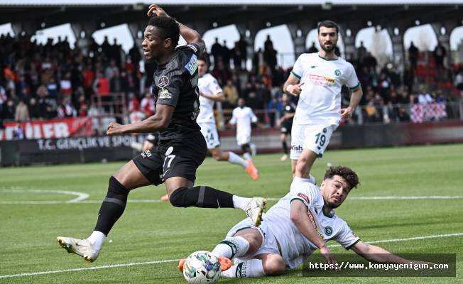 Konyaspor'da 90+7 tesellisi! 