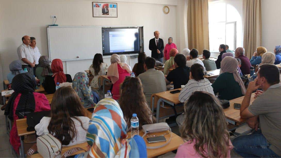 'MESLEKİ ÇALIŞMALAR' PROGRAMI YAPILDI