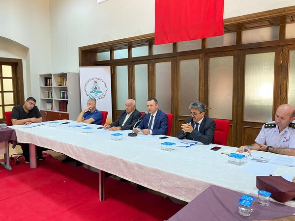  İLÇE OKUL GÜVENLİĞİ TOPLANTISI YAPILDI