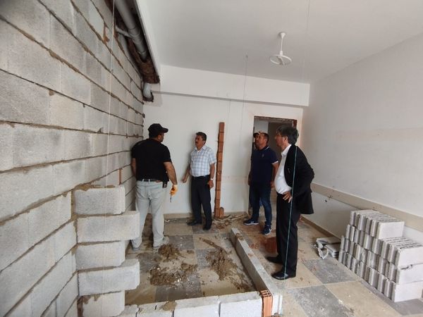 ÖĞRETMENEVİNİN İKİNCİ ETAP ÇALIŞMALARI BAŞLADI