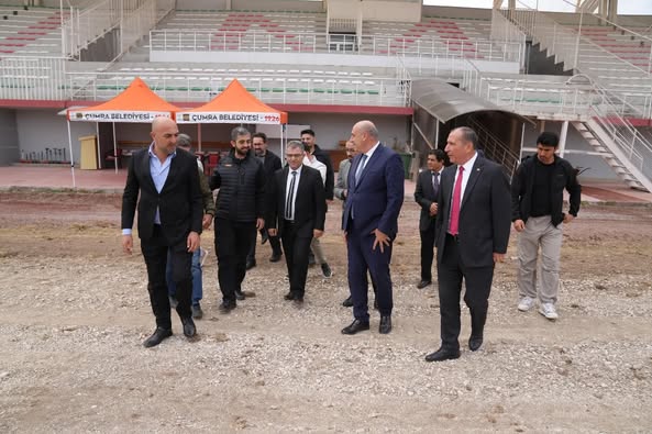 STADYUMDA ÇALIŞMALAR SÜRÜYOR