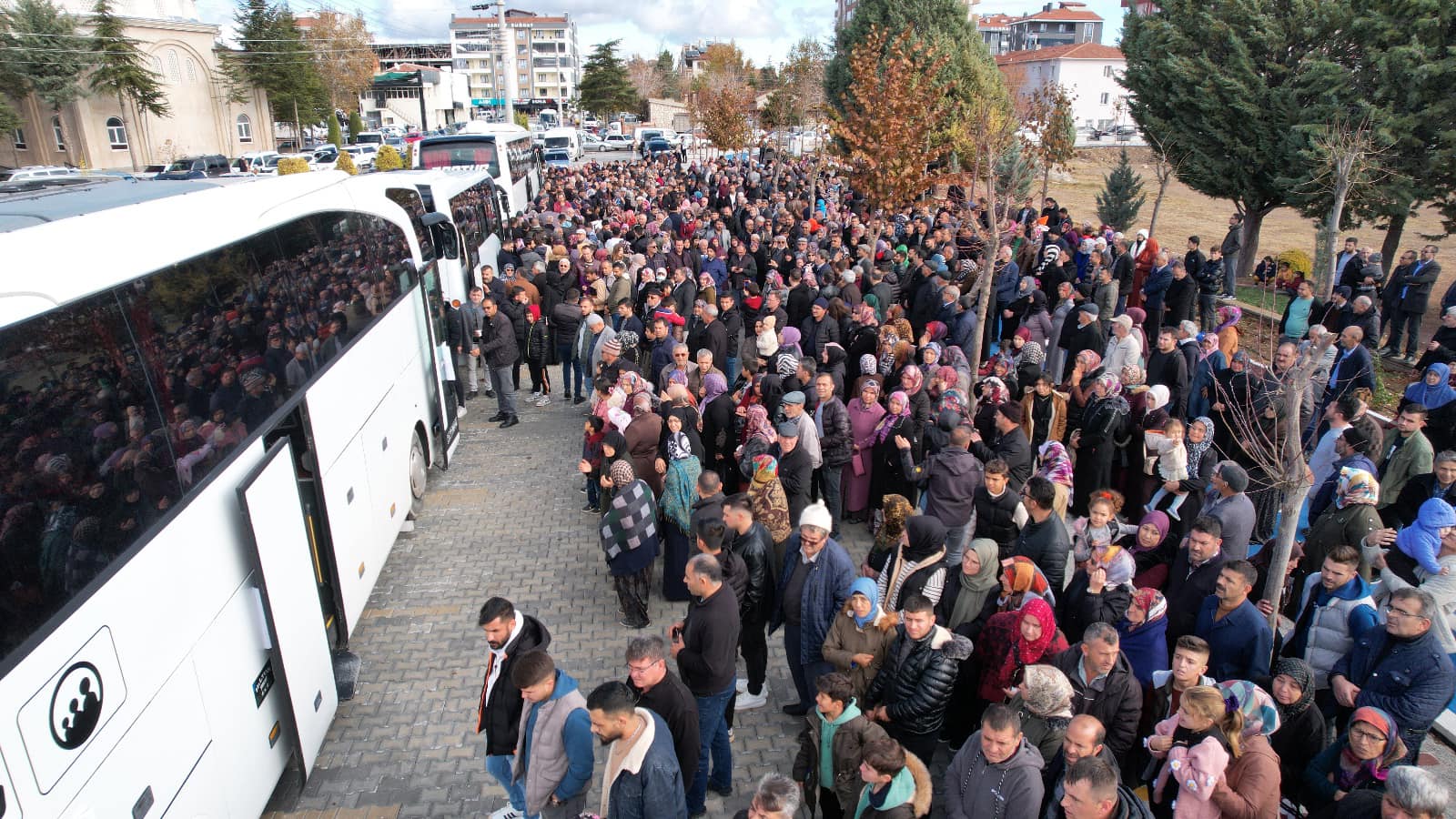 Umreciler Uğurlandı!