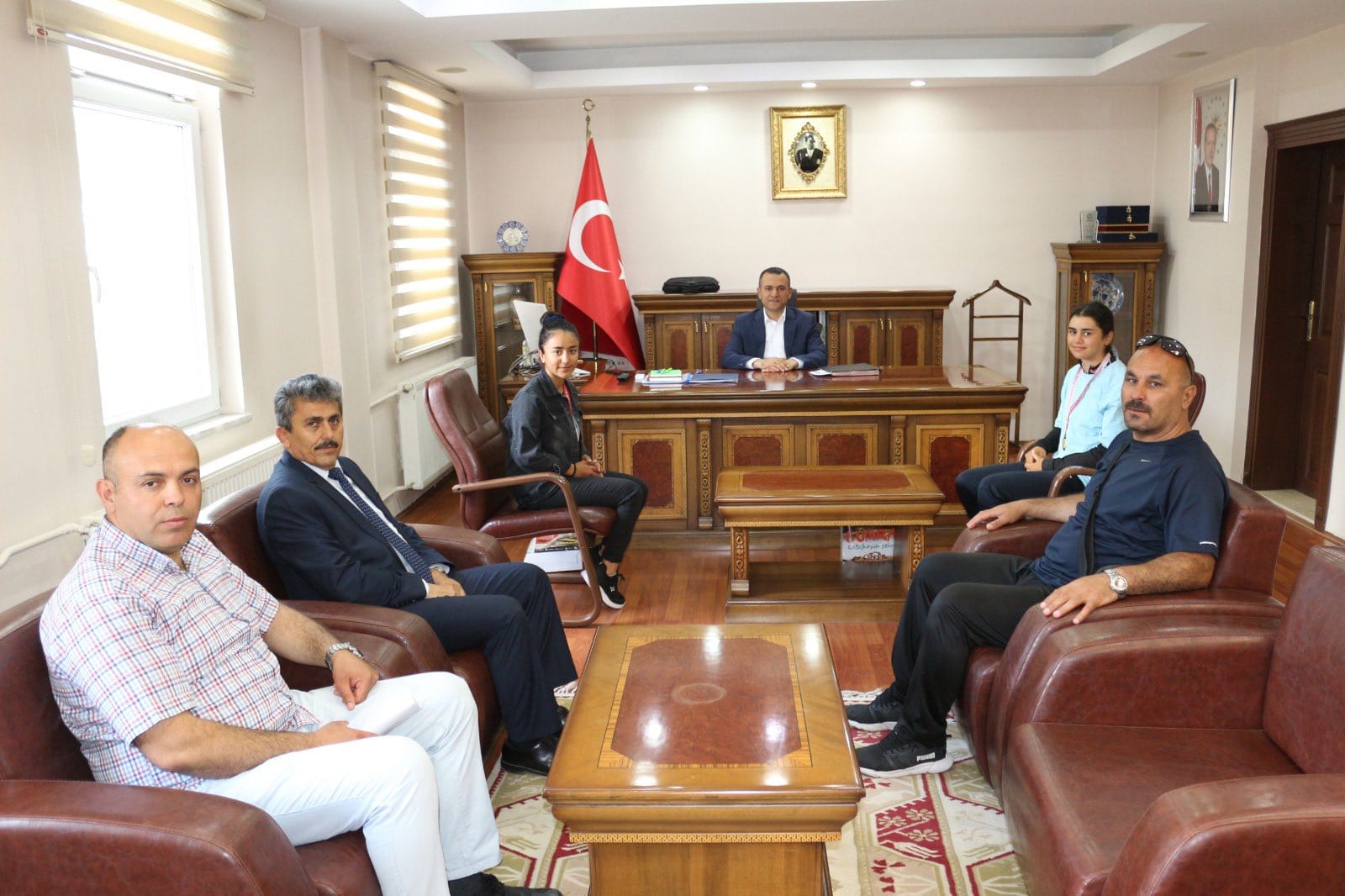 Bisikletçilerden Türkman'a Ziyaret