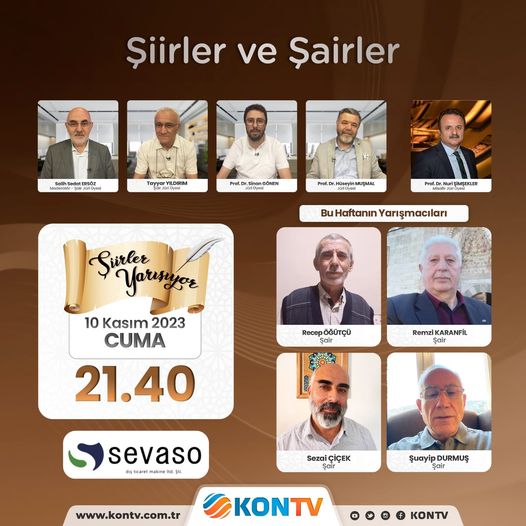 Recep Öğütçü Şiir Yarışmasına Katılacak