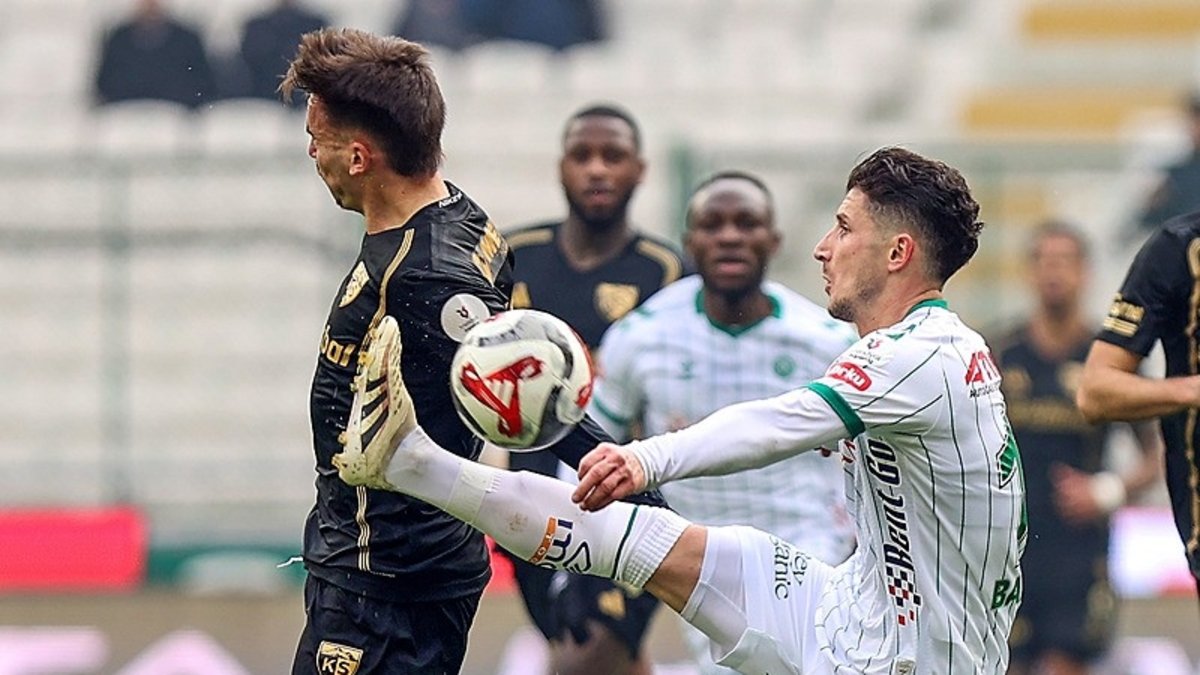 TÜMOSAN KONYASPOR 1 ZECORNER KAYSERİSPOR 1